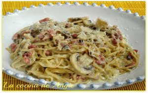 Espaguetis Alla Boscaiola
