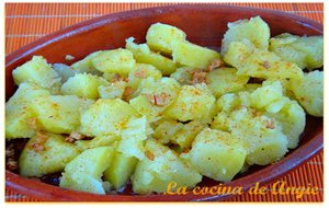 Patatas Con Azafrán
