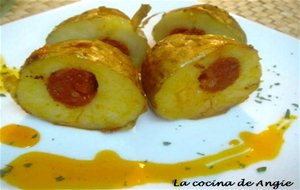 Patatas Rellenas De Chistorra
