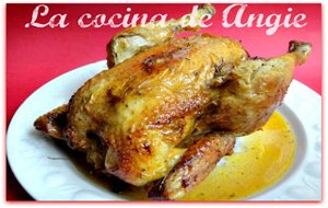 Pollo Asado Con Manzana Y Canela
