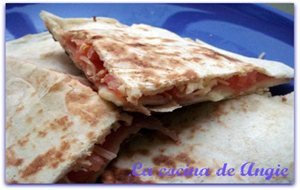 Quesadilla De Jamón Y Queso
