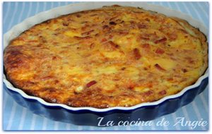 Quiche De Jamón Y Beicon
