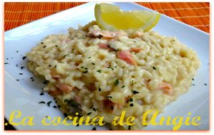 Risotto De Salmón Ahumado
