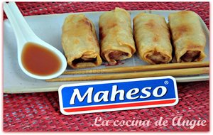 Rollitos "maheso" Y Salsa Agridulce
