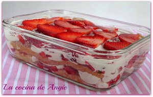 Tiramisú De Fresas
