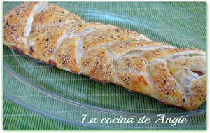 Trenza De Hojaldre Rellena
