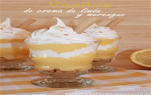 Vasitos De Crema De Limón Y Merengue, Al Estilo Lemon Pie - Reto "alfabeto Dulce"
