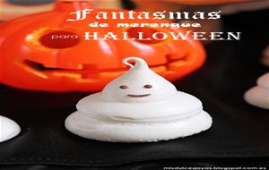 Fantasmas De Merengue Para Halloween 
