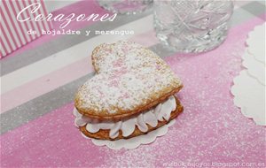 Corazones De Hojaldre Y Merengue, Y Logo Mis Dulces Joyas
