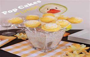 Pop Cakes De Limón
