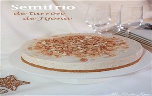 Semifrío De Turrón De Jijona 
