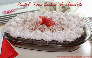 Pastel &quot; Tres Leches&quot; De Chocolate - Reto &quot;alfabeto Dulce&quot;
