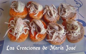 Pintxo De Gulas Con Boquerones