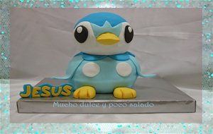 Tarta Pokemon Piplup
