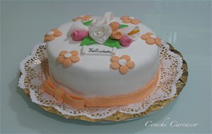 Tarta Fondant Triple Cumpleamos
