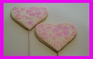 Galletas Corazon Y Niñas
