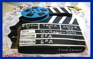 Tarta Claqueta Cine
