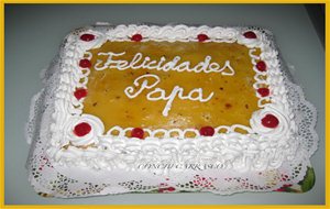 Tarta Yema Tostada Para Papa
