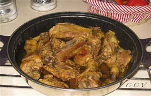 Pollo Con Especias Ras Hanut
