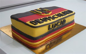 Tarta Bandera Alemania
