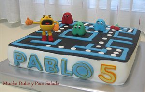 Tarta Pac-man
