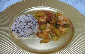 Arroz Salvaje Con Verduras Y Pollo
