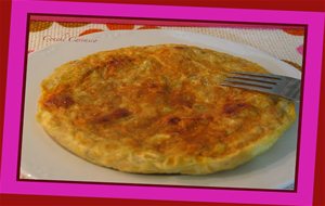 Tortilla De Patatas De Paquete Con Chorizo
