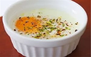 Huevos Con Foie-grass Fresco De Pato Y Wasabi (entrante Navideño Exótico)
