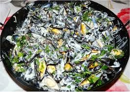 Mejillones En Salsa Roquefort
