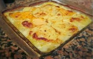 Crujiente De Patatas, Queso Y Bacon
