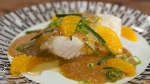 Filetes De Pescado Con Salsa De Naranja
