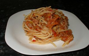 Espaguetti A La Boloñesa
