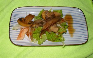 Ensalada Templada De Setas
