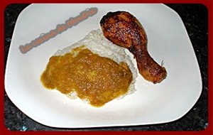 Pollo En Salsa De Verdura
