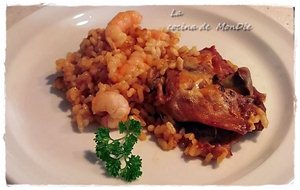 Arroz Con Pollo Y Gambas
