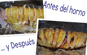 Patatas Hasselback 
