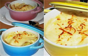 Patatas Gratinadas Con Bechamel
