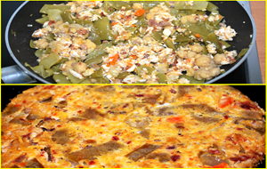 Tortilla De Cocido
