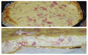 Quiche (facilongo) De Jamón Y Queso
