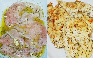 Pollo Marinado A La Plancha
