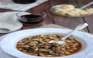 Garbanzos Con Espinacas
