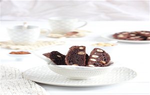 Cantuccini De Chocolate Con Avellanas Y Café
