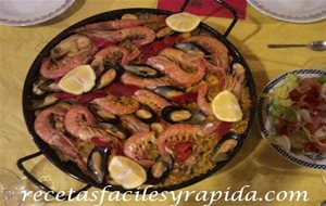 Paella De Mariscos - Fácil - 40  Min.
