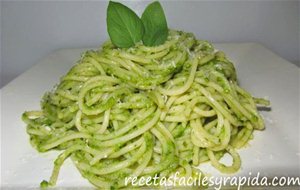 Pesto - Espaguetis Al Pesto - Fácil - 15 Min.
