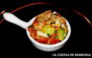 Tartar De Aguacates Y Berberechos