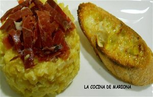 Timbal De Patatas, Huevos Y Virutas De Jamón