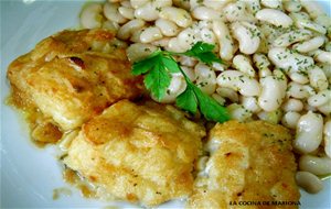 Bacalao A La Llauna Con Judías Del Ganxet