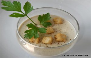 Crema De Champiñones