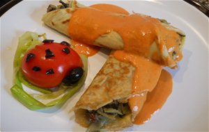 Crêppes Rellenos De Acelgas