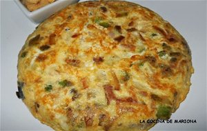 Tortilla De Atún Y Ajetes